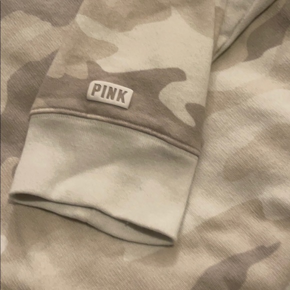 PINK White Camo Crewneck - Picture 2 of 5